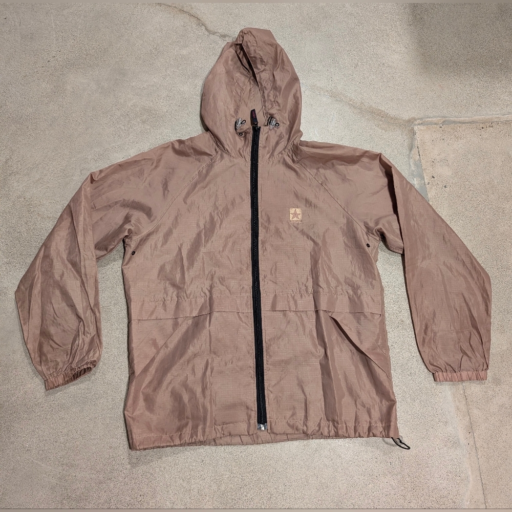 Converse Tan Windbreaker Jacket